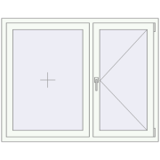 REHAU Brillant-Design 1400x1100 мм