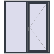 REHAU Euro 70 1300x1500 мм