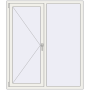 REHAU Euro 70 1300x1500 мм