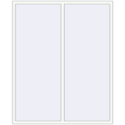 REHAU SYNEGO MD 1700x2100 мм Білий (RAL 9016) з двох сторін