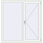 REHAU Euro 60 1310x1380 мм