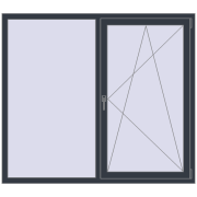 Вікна 1650x1450 мм REHAU SYNEGO MD Вікна 1650x1450 мм REHAU SYNEGO MD