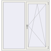 REHAU Euro 70 1400x1460 мм