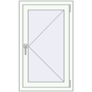 REHAU Euro 60 600x1000 мм