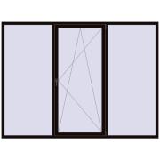 REHAU SYNEGO MD 2700x2000 мм BLACK_BROWN з двох сторін REHAU SYNEGO MD 2700x2000 мм BLACK_BROWN з двох сторін