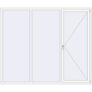 REHAU Euro 60 2500x2100 мм