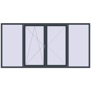 REHAU Euro 70 3000x1500 мм