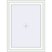 Вікна 910x1230 мм REHAU Euro 70 Білий (RAL 9016) з двох сторін