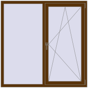 REHAU Euro 60 1470x1470 мм
