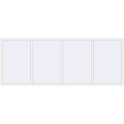 REHAU Euro 60 4000x1530 мм