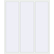 REHAU SYNEGO MD 1950x2300 мм Білий (RAL 9016) з двох сторін