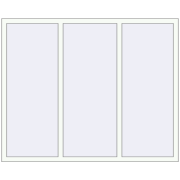 REHAU Brillant-Design 1780x1450 мм Білий (RAL 9016) з двох сторін REHAU Brillant-Design 1780x1450 мм Білий (RAL 9016) з двох сторін