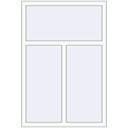 REHAU Brillant-Design 980x1450 мм Білий (RAL 9016) з двох сторін REHAU Brillant-Design 980x1450 мм Білий (RAL 9016) з двох сторін