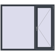 REHAU SYNEGO MD 1560x1330 мм