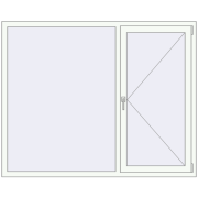 REHAU Euro 70 1750x1400 мм REHAU Euro 70 1750x1400 мм