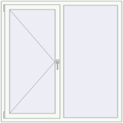 REHAU Euro 70 1450x1450 мм