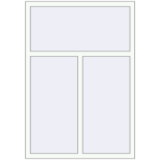 REHAU Euro 60 1115x1600 мм BLACK_BROWN ззовні REHAU Euro 60 1115x1600 мм BLACK_BROWN ззовні