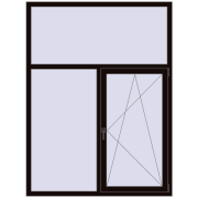 REHAU SYNEGO MD 1500x2000 мм BLACK_BROWN з двох сторін REHAU SYNEGO MD 1500x2000 мм BLACK_BROWN з двох сторін