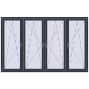 REHAU Euro 60 2400x1520 мм