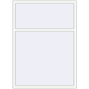 REHAU Euro 60 1280x1760 мм Білий (RAL 9016) з двох сторін REHAU Euro 60 1280x1760 мм Білий (RAL 9016) з двох сторін