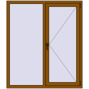 REHAU Brillant-Design 1300x1500 мм