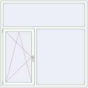 REHAU SYNEGO MD 1750x1750 мм