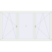 REHAU Euro 60 3100x1800 мм