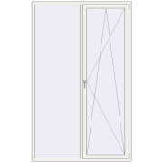 REHAU Euro 70 1500x2400 мм