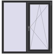 REHAU Euro 60 1280x1340 мм