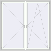 REHAU Euro 70 1980x1980 мм