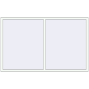 REHAU Euro 60 2165x1340 мм Білий (RAL 9016) з двох сторін