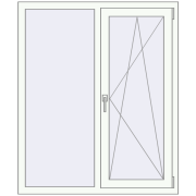 Вікна 1065x1335 мм REHAU Euro 70 Вікна 1065x1335 мм REHAU Euro 70