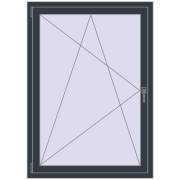 Вікна 1000x1420 мм REHAU SYNEGO MD