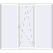 Вікна 2120x1860 мм REHAU Euro 70