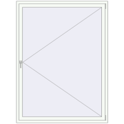 REHAU SYNEGO MD 1500x2000 мм Білий (RAL 9016) з двох сторін REHAU SYNEGO MD 1500x2000 мм Білий (RAL 9016) з двох сторін