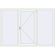 REHAU Brillant-Design 2005x1400 мм Білий (RAL 9016) з двох сторін REHAU Brillant-Design 2005x1400 мм Білий (RAL 9016) з двох сторін