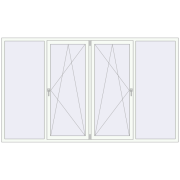 REHAU Euro 60 2850x1680 мм