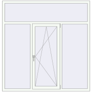 REHAU SYNEGO MD 1800x1850 мм