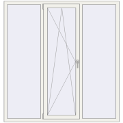 REHAU Euro 60 1730x1810 мм REHAU Euro 60 1730x1810 мм