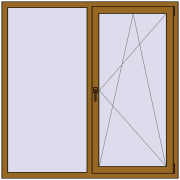 REHAU SYNEGO MD 1500x1500 мм REHAU SYNEGO MD 1500x1500 мм