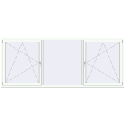 REHAU Brillant-Design 3000x1200 мм BLACK_BROWN ззовні REHAU Brillant-Design 3000x1200 мм BLACK_BROWN ззовні