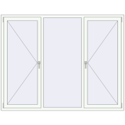 REHAU Euro 60 2050x1600 мм