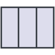 Вікна 1800x1400 мм REHAU Euro 60 ANTHRACITE_GREY_STRUKTURAL з двох сторін