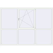 REHAU SYNEGO MD 2930x2100 мм Білий (RAL 9016) з двох сторін REHAU SYNEGO MD 2930x2100 мм Білий (RAL 9016) з двох сторін