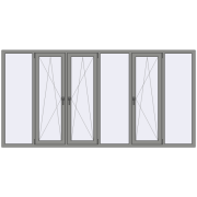 Altest Pony 375 3000x1500 мм RAL 9007 Grey aluminium з двох сторін