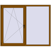 REHAU Euro 60 1750x1440 мм