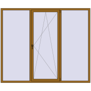 REHAU SYNEGO MD 2400x2000 мм LIGHT_OAK з двох сторін REHAU SYNEGO MD 2400x2000 мм LIGHT_OAK з двох сторін