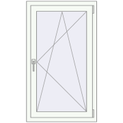 REHAU Euro 70 650x1150 мм REHAU Euro 70 650x1150 мм