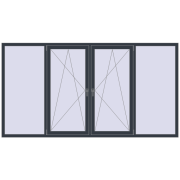 REHAU Euro 60 2850x1520 мм