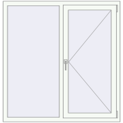 Вікна 1300x1350 мм Altest Pony 375